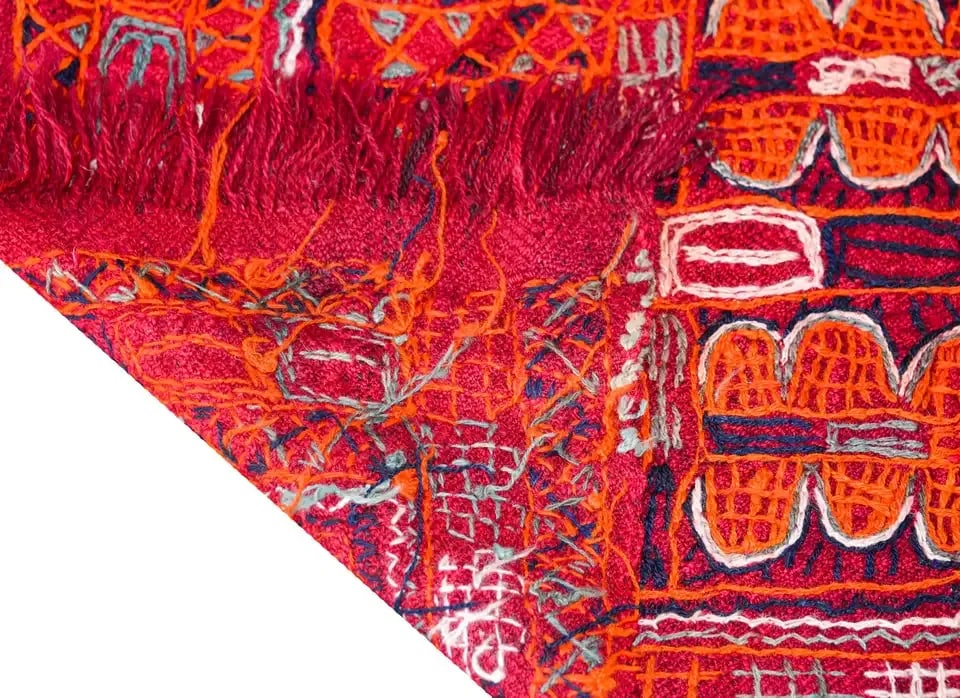 Vintage Late 20th Century Iragi Embroidered Panel - 11