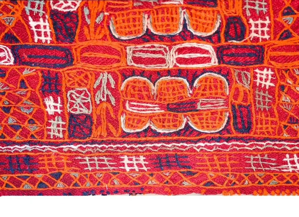 Vintage Late 20th Century Iragi Embroidered Panel - 7