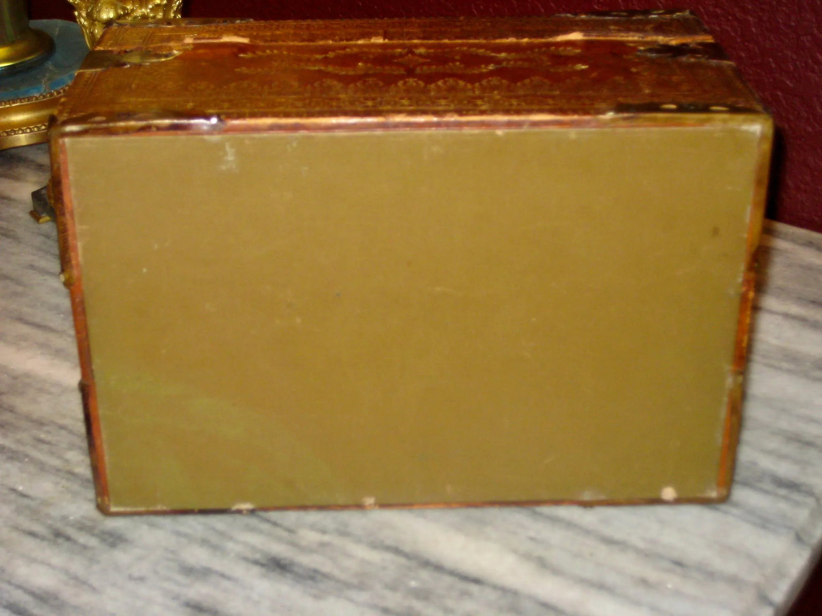 1800s Spanish Leather Box - 12