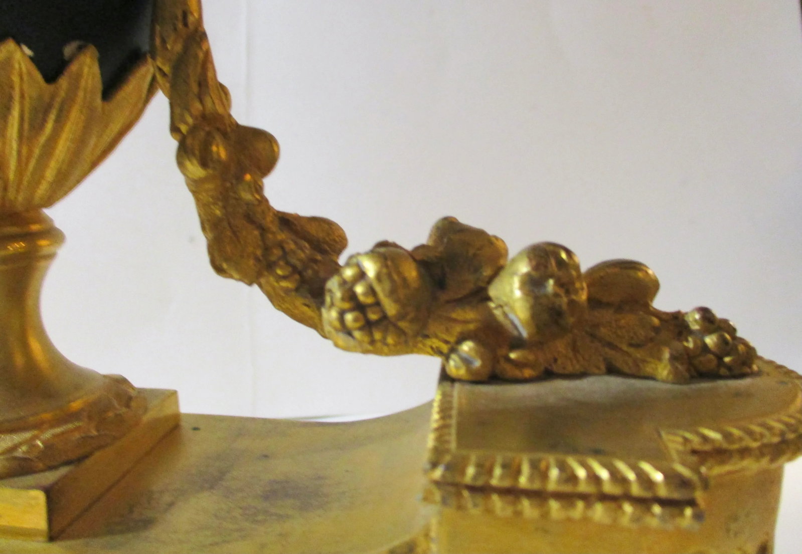 French Gilt Bronze Chenet 19th Century - a Pair of 2 - 9