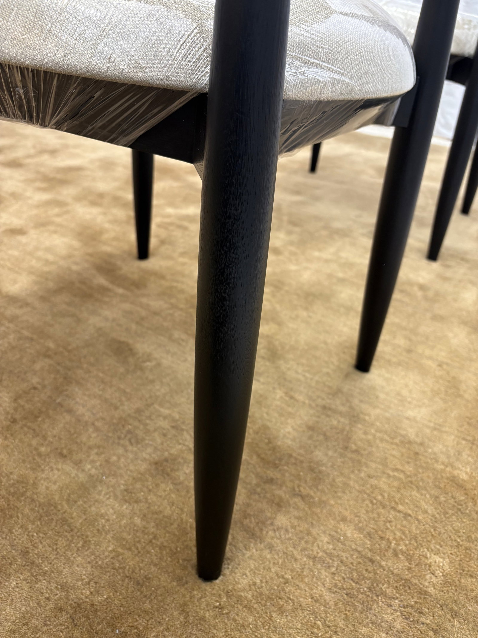 Set of Two Arhaus Jagger Dining Arm Chairs - 17