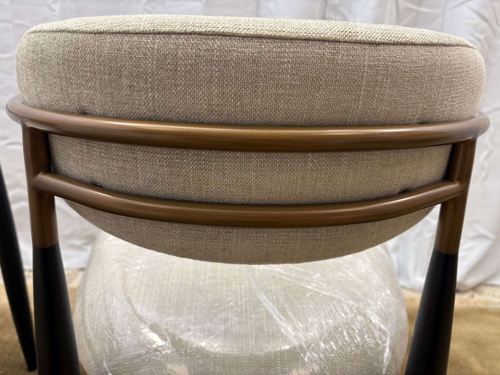 Set of Two Arhaus Jagger Dining Arm Chairs - 8