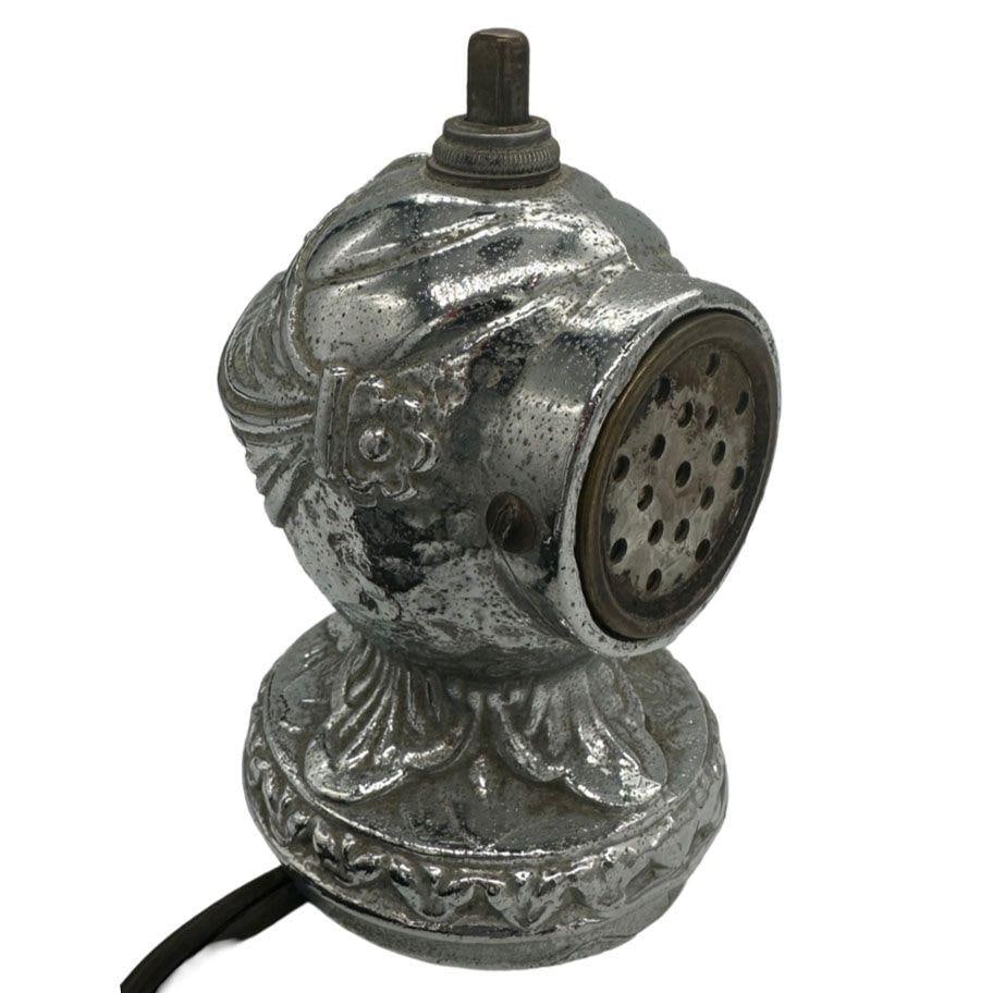Medieval Knight Helmet Chrome Eletric Lighter by Omsco - 3