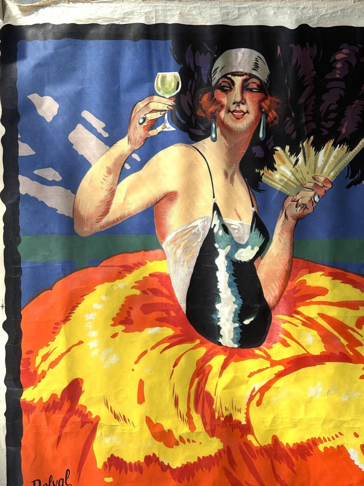 Large Fap'Anis Drink Advertising Poster, circa 1930 - 4