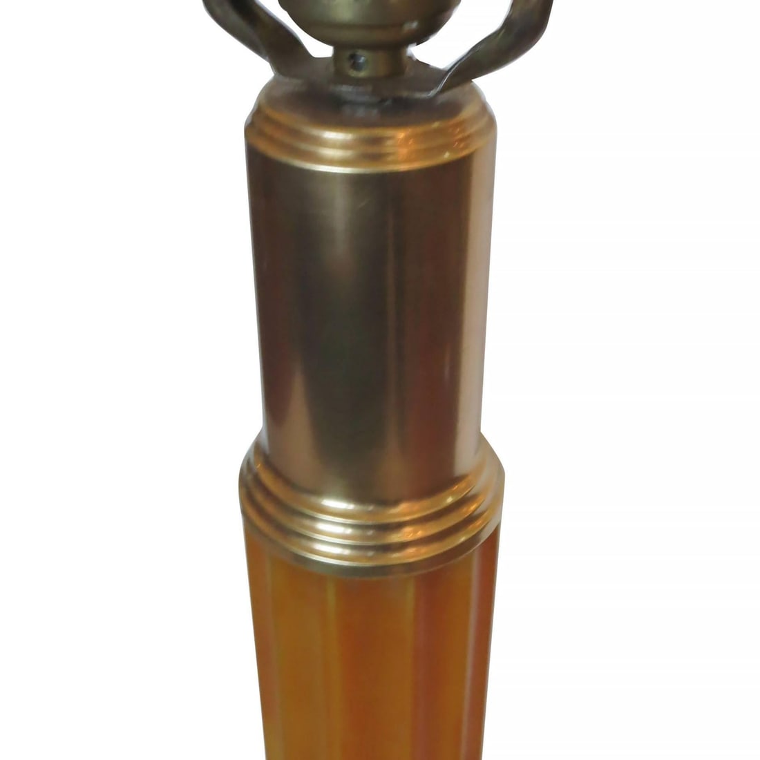 Art Deco Celluloid and Brass Table Lamp - 2