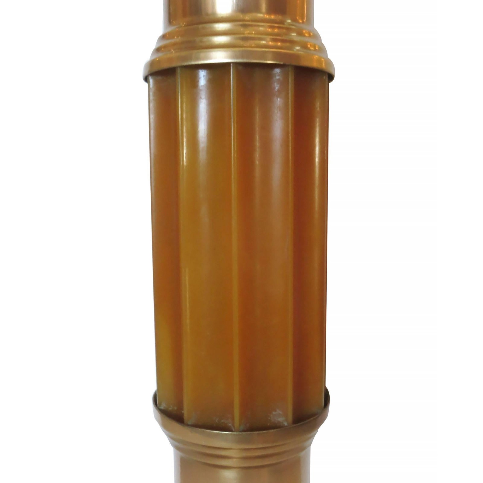 Art Deco Celluloid and Brass Table Lamp - 3