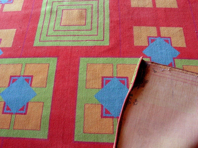 11' Art Deco Rug from the Arizona Biltmore by Albert Chase McArthur - 3