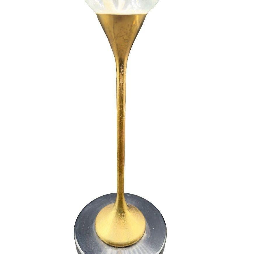 German Brass "Clear Drops" Oil Lamp Candlestick by Freddie Andersen, Set of 3 - 4
