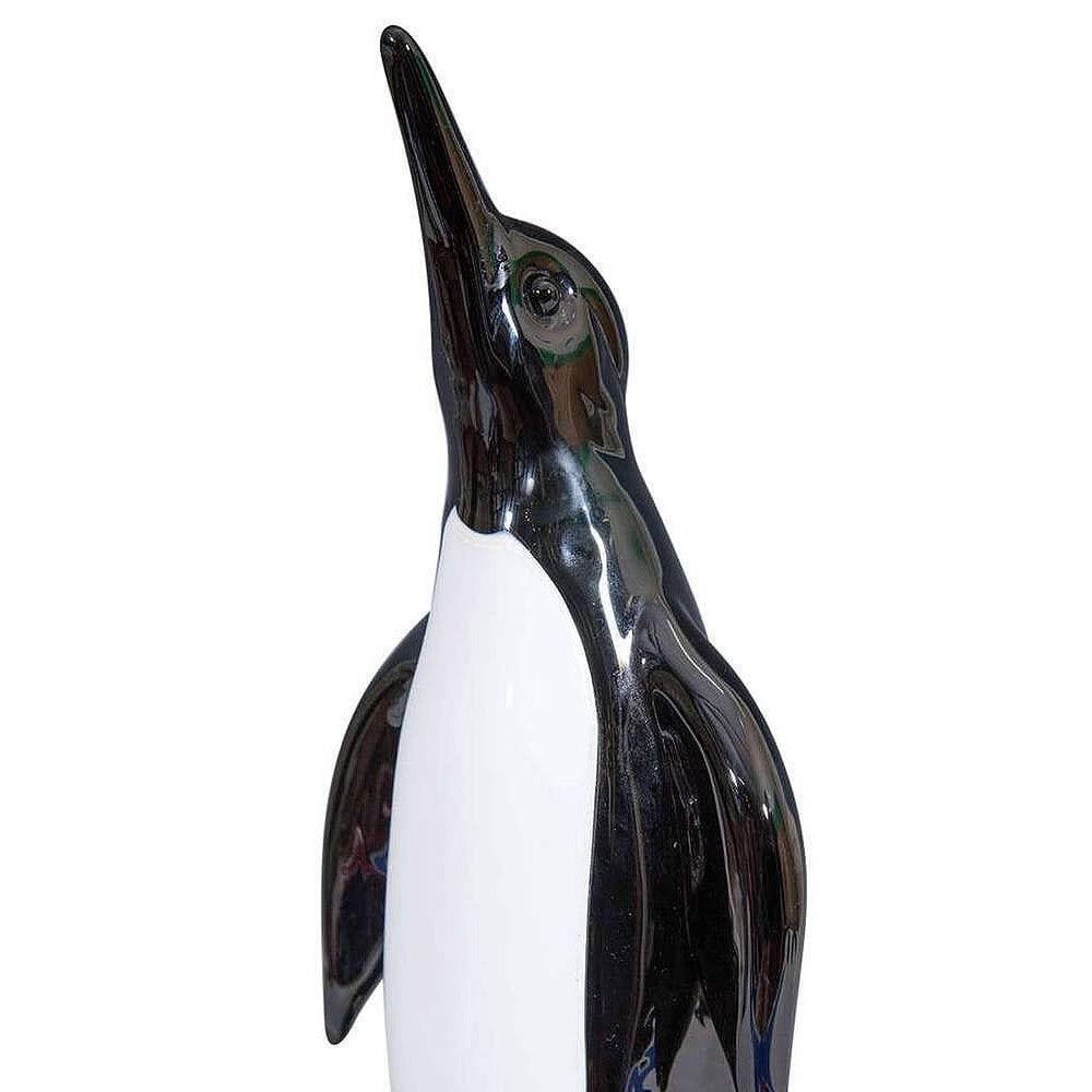 Mid-century Archimede Seguso Alabastro Murano Art Glass Penguin Decanter Bottle - 4