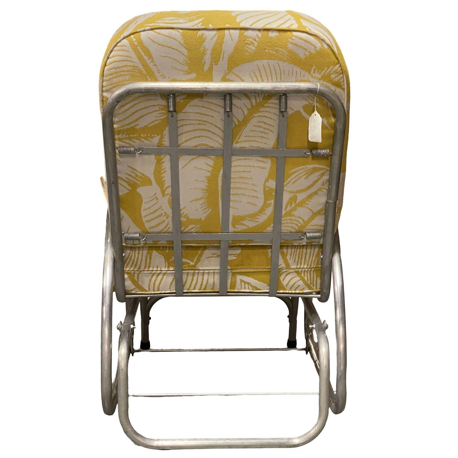 Aluminum Patio/Outdoor Sled Base Rocking Slider Armchair w/ Speed Arms - 2