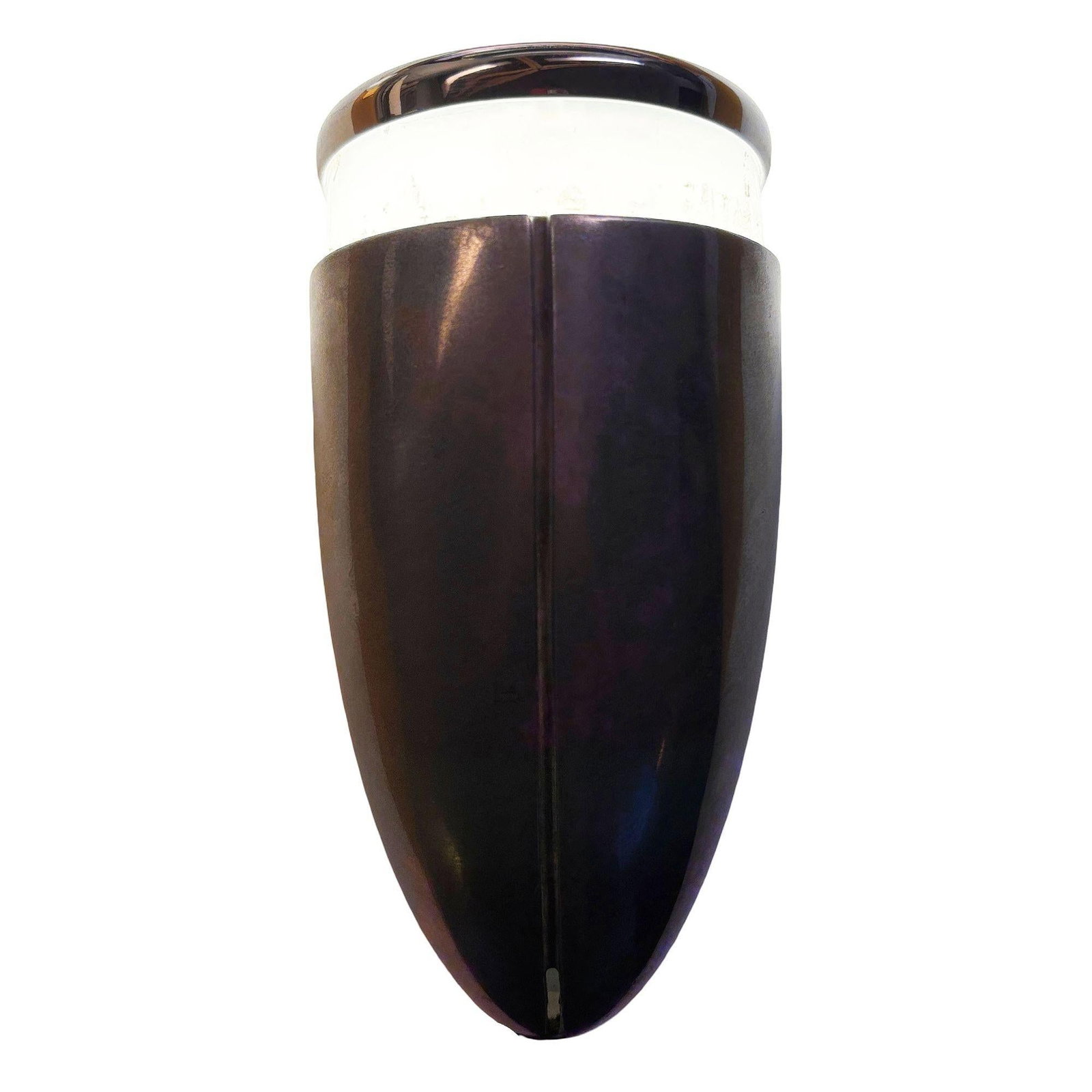 A Machine Age Streamline Brushed Aluminum Wall Sconce, 13 Available - 3