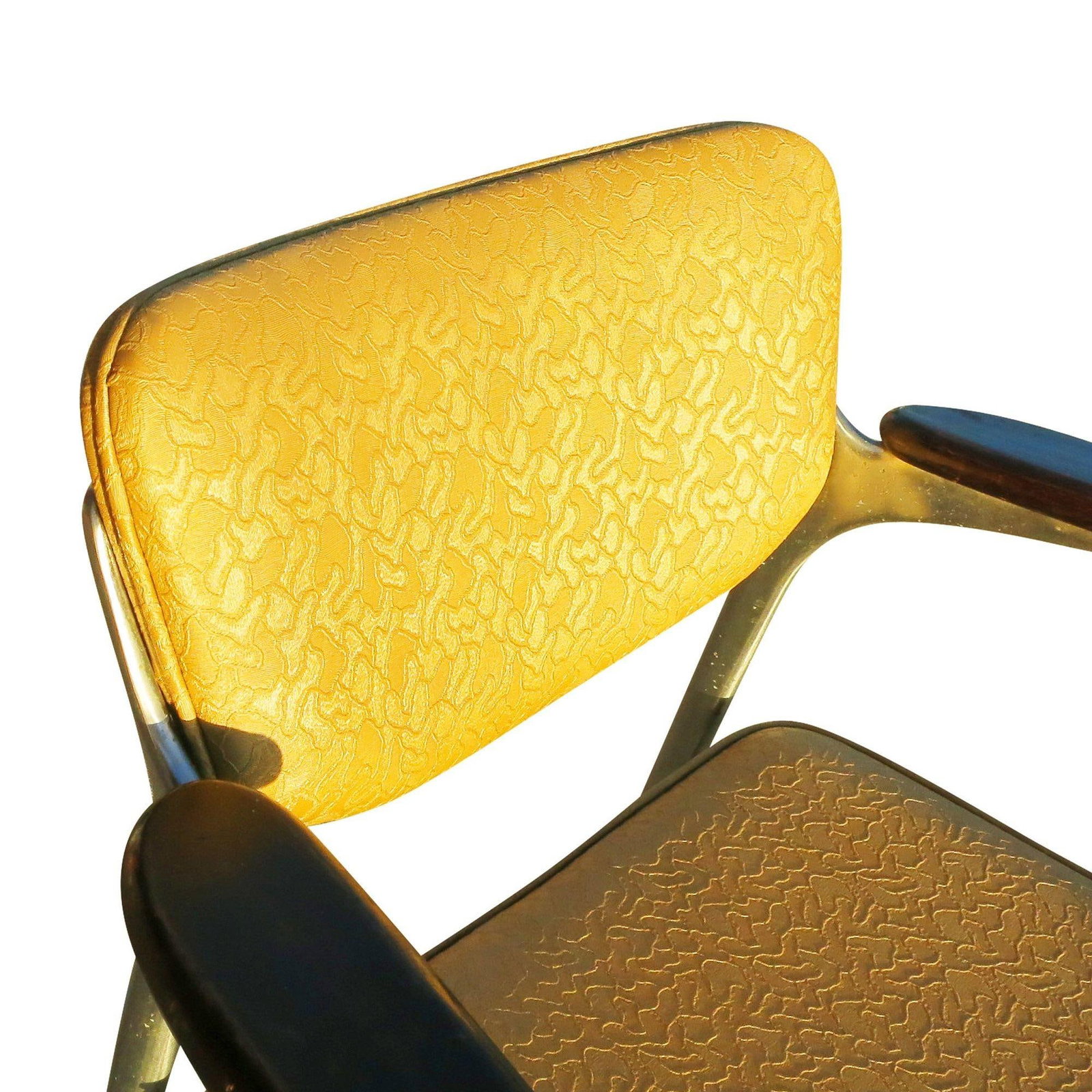 Aluminum Gazelle Armchairs by Shelby Williams, Set of Four - 3