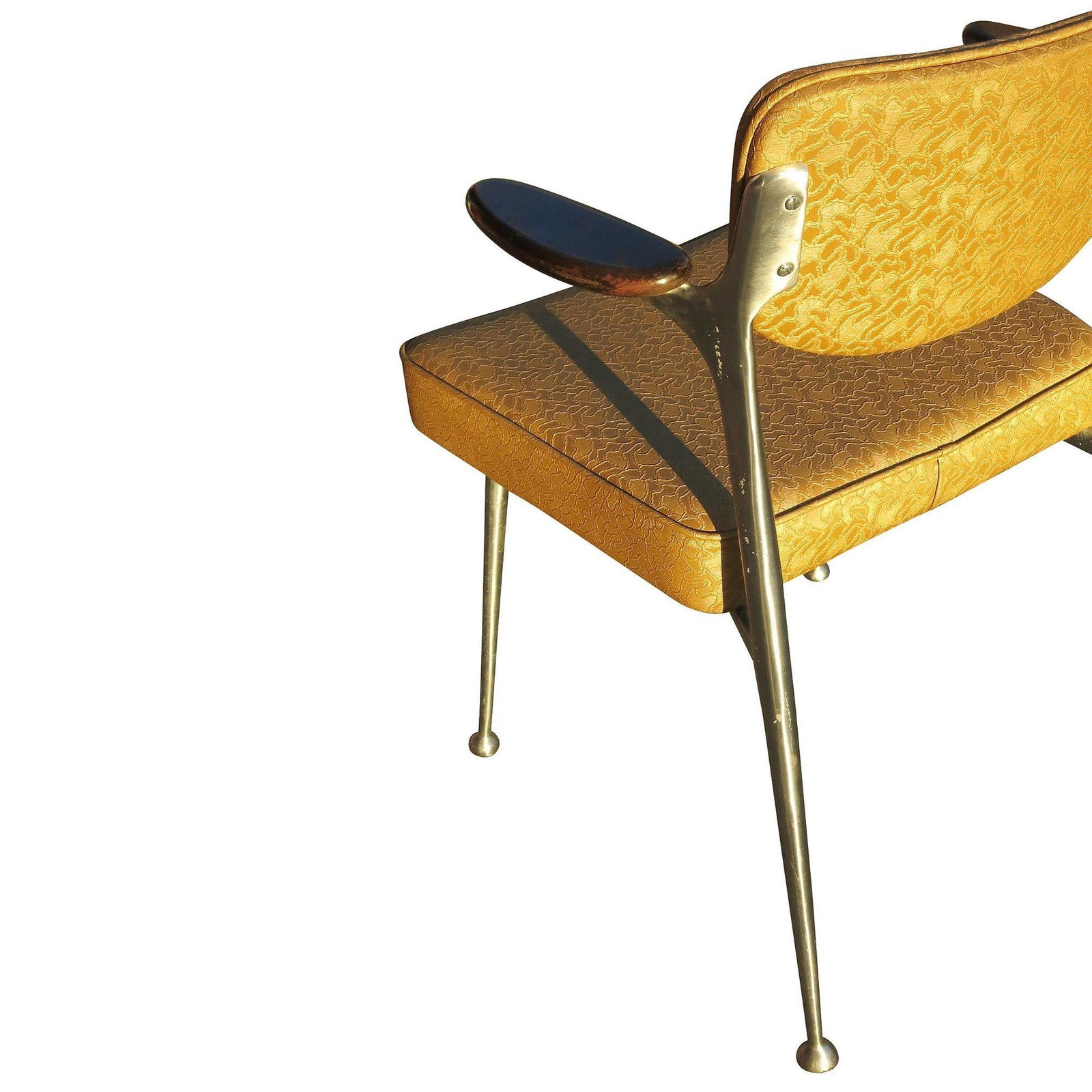 Aluminum Gazelle Armchairs by Shelby Williams, Set of Four - 4