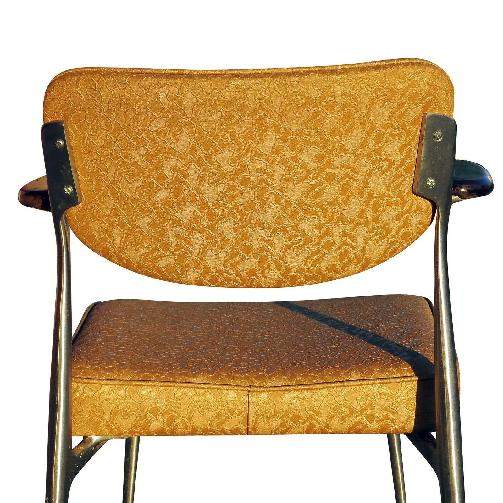 Aluminum Gazelle Armchairs by Shelby Williams, Set of Four - 5