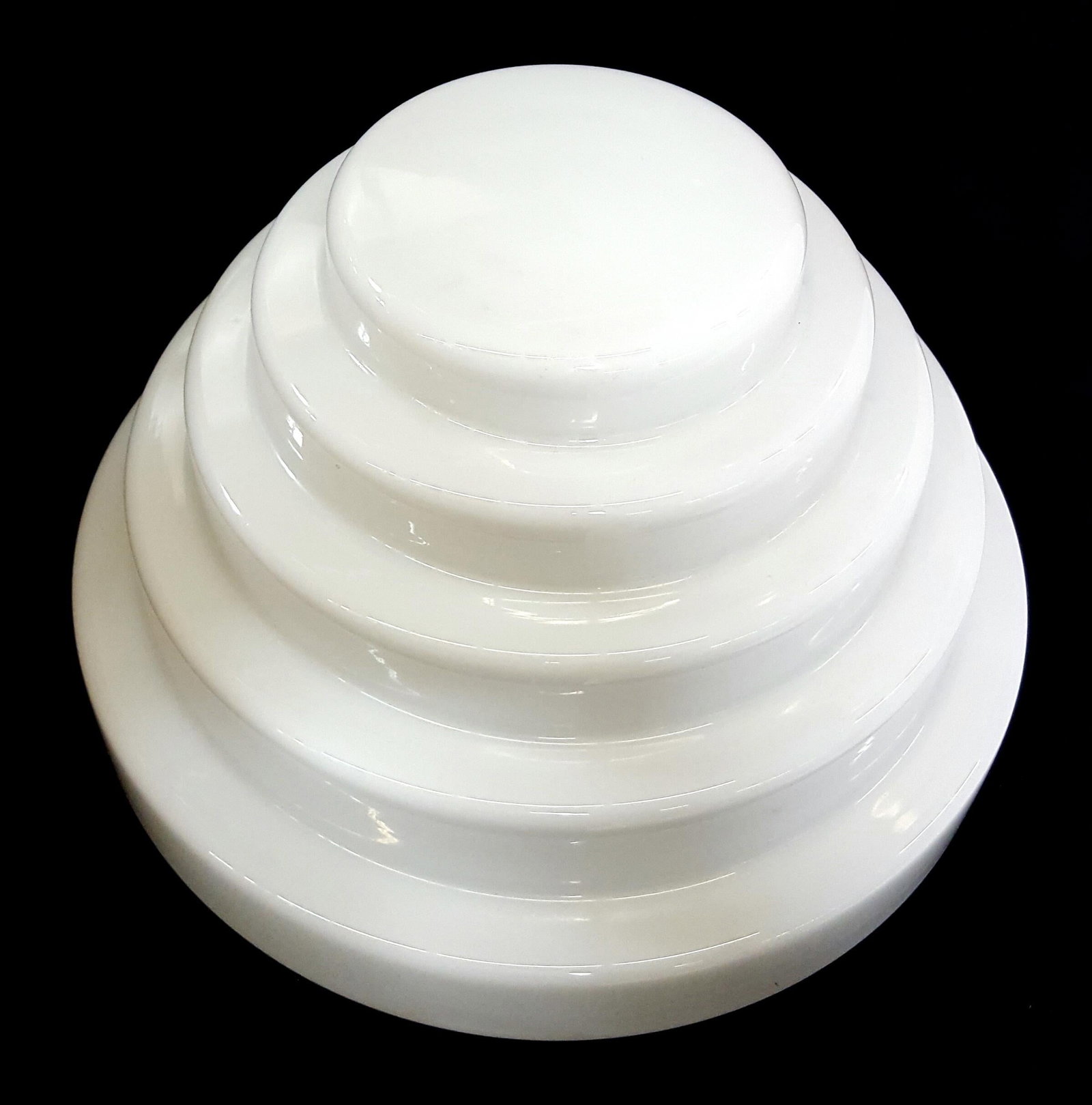 Stepped Art Deco Skyscraper Ceiling Mounted Globe with Fixture - 2