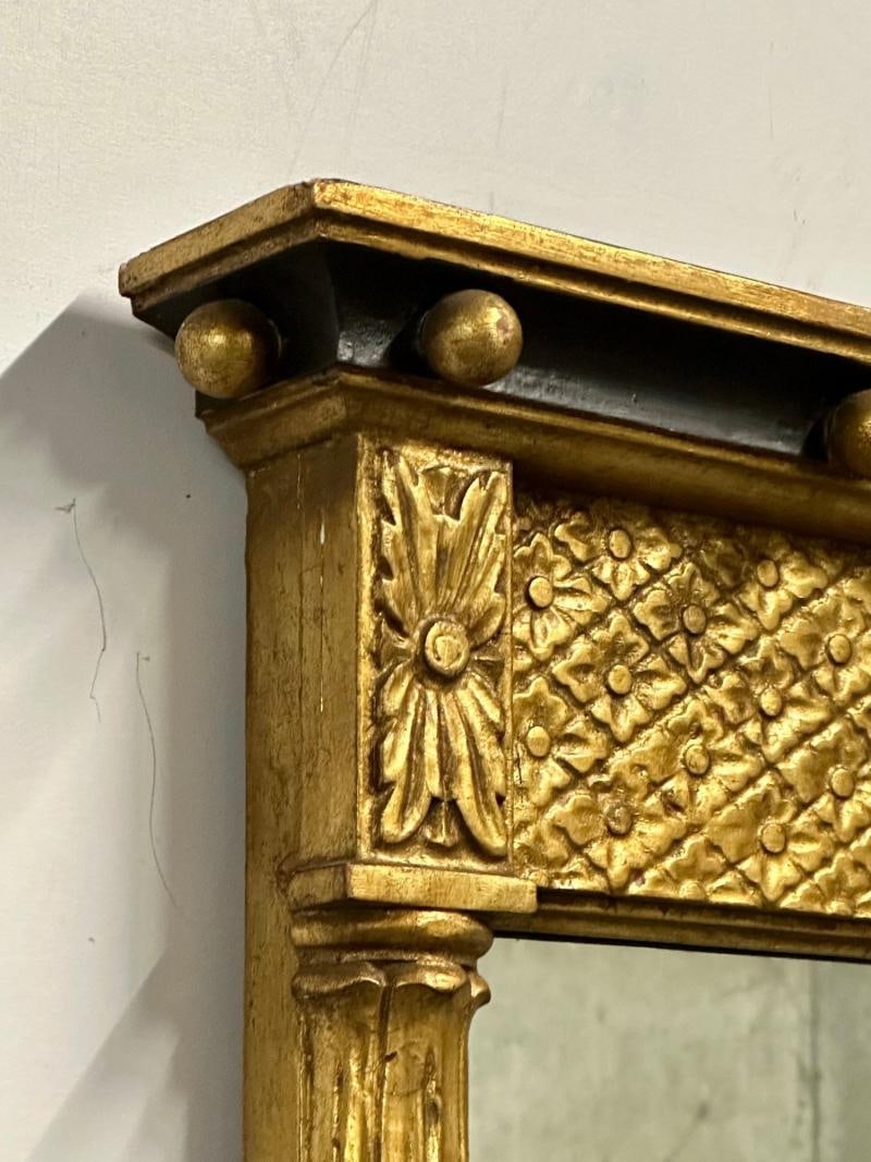 Hollywood Regency Giltwood Mirror, Wall / Console Mirror, Made in Italy - 8