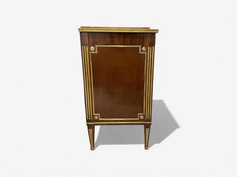 Maison Jansen Style, Russian Neoclassical, Large Commode, Mahogany, Bronze - 5