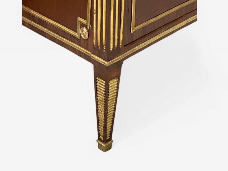 Maison Jansen Style, Russian Neoclassical, Large Commode, Mahogany, Bronze - 6
