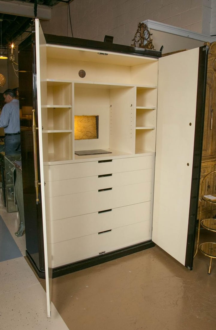 Parzinger Originals Art Deco Wardrobe/Entertainment Center - 7