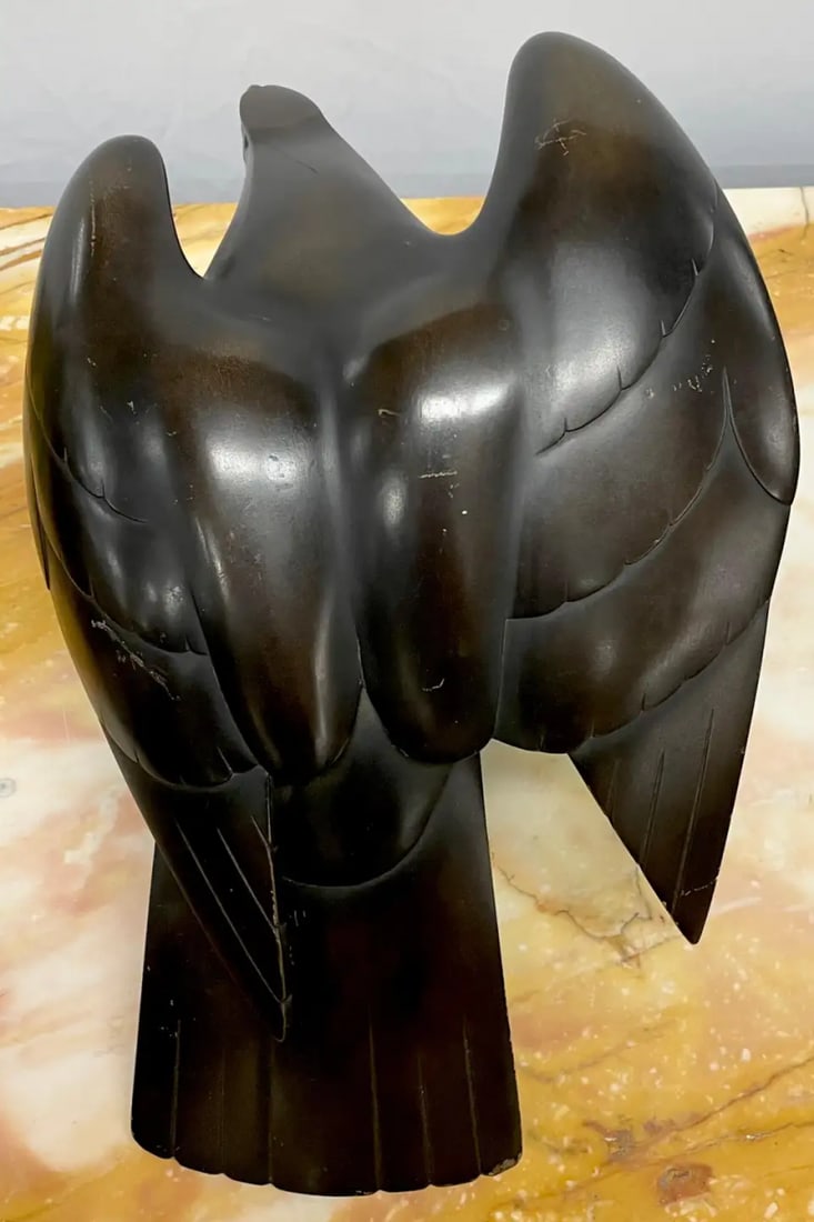 Eagle Sculpture Made by Zai Wang - 4