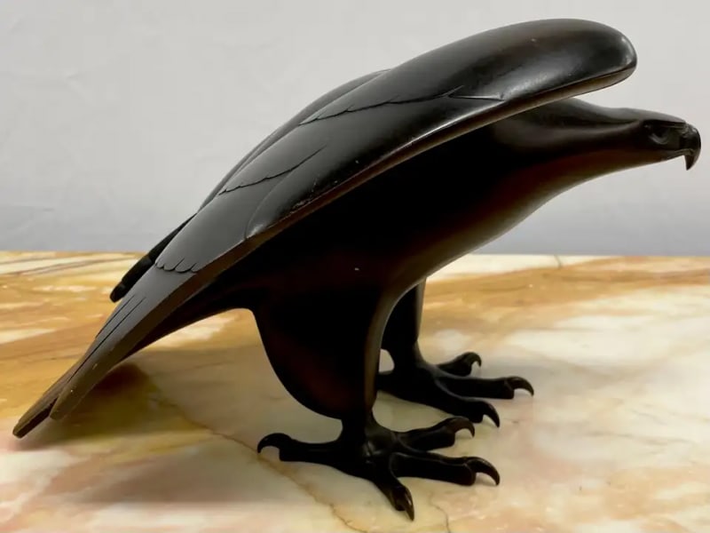 Eagle Sculpture Made by Zai Wang - 6