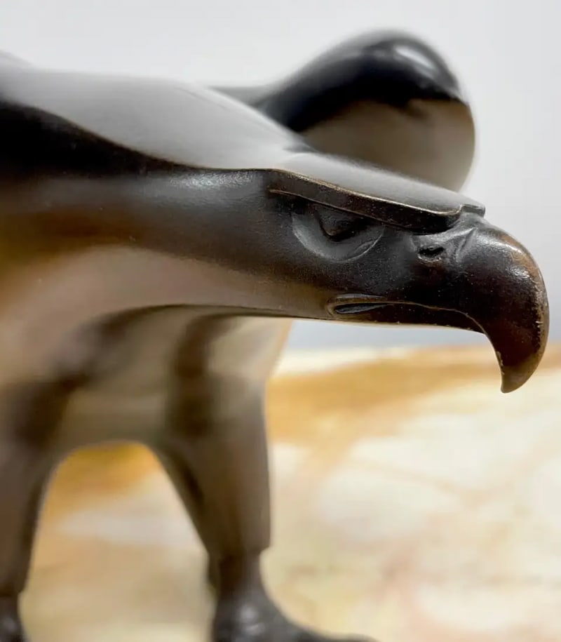 Eagle Sculpture Made by Zai Wang - 8
