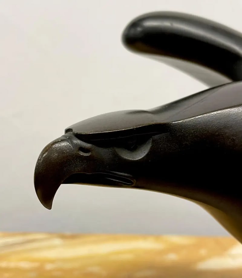 Eagle Sculpture Made by Zai Wang - 9