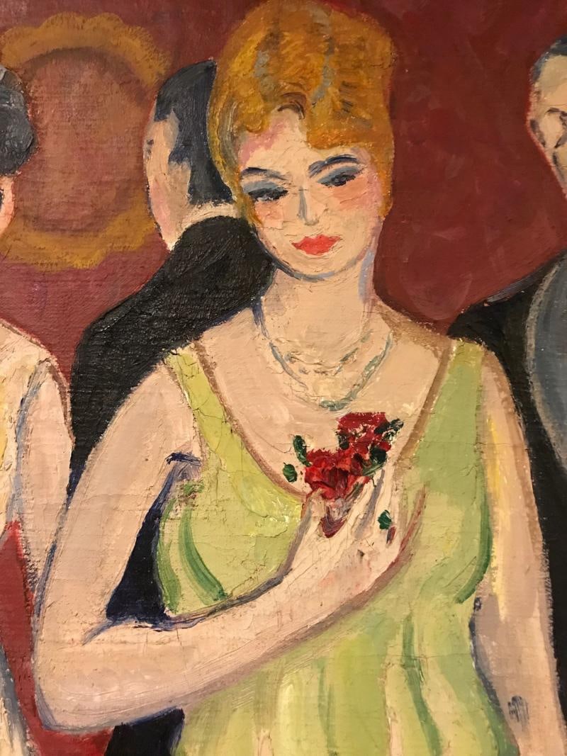 French Oil on Canvas by Rene Mendes of the Ballroom - 4