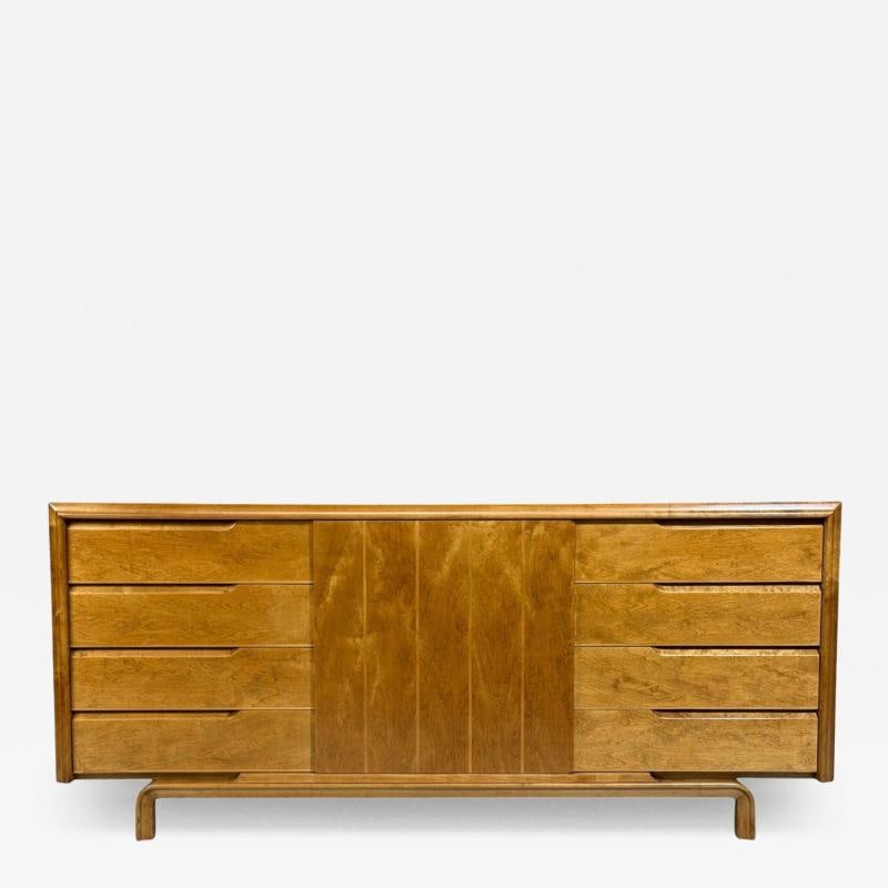 Edmond J Spence, Dresser, Burled Maple, Bentwood, Sweden, 1960s - 2