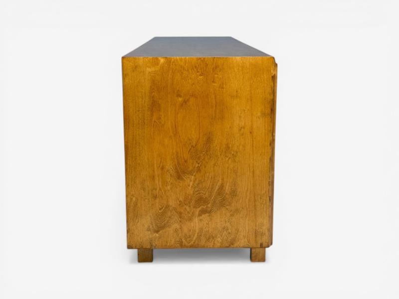 Edmond J Spence, Dresser, Burled Maple, Bentwood, Sweden, 1960s - 9