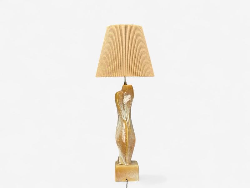 Yasha Heifetz Style, Ceramic, Abstract Table Lamps, USA, 1960s - 11
