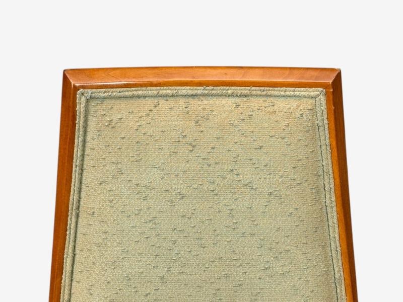 Grosfeld House, Six Dining Chairs, Walnut, Fabric, USA, 1970s - 12