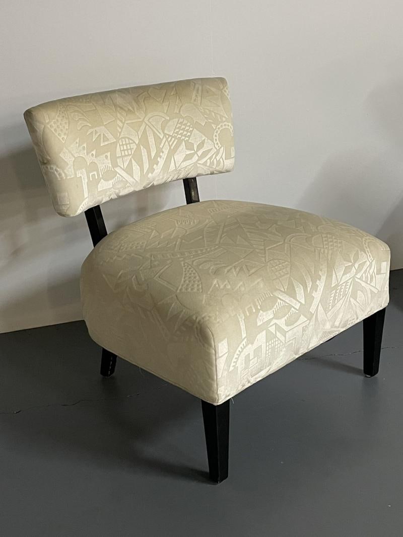 Pair Mid-Century Modern Organic Form Harvey Probber Style Lounge / Slipper Chair - 10