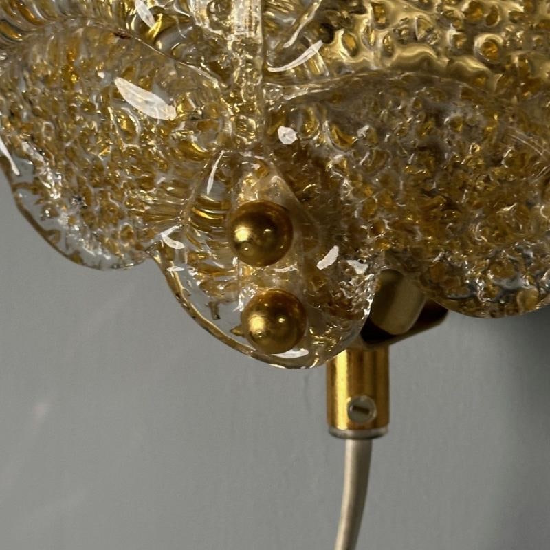 Reijmyre, Swedish Mid-Century Modern, Gold Leaf Sconces, Sweden, 1990s - 11