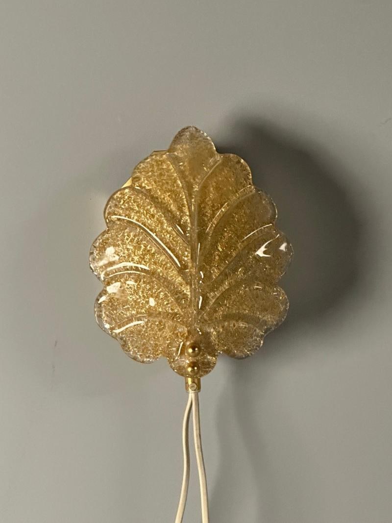 Reijmyre, Swedish Mid-Century Modern, Gold Leaf Sconces, Sweden, 1990s - 8