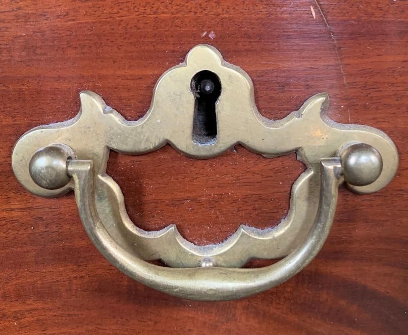 Mid-19th Century Georgian Style Mahogany Knee Hole Desk - 11