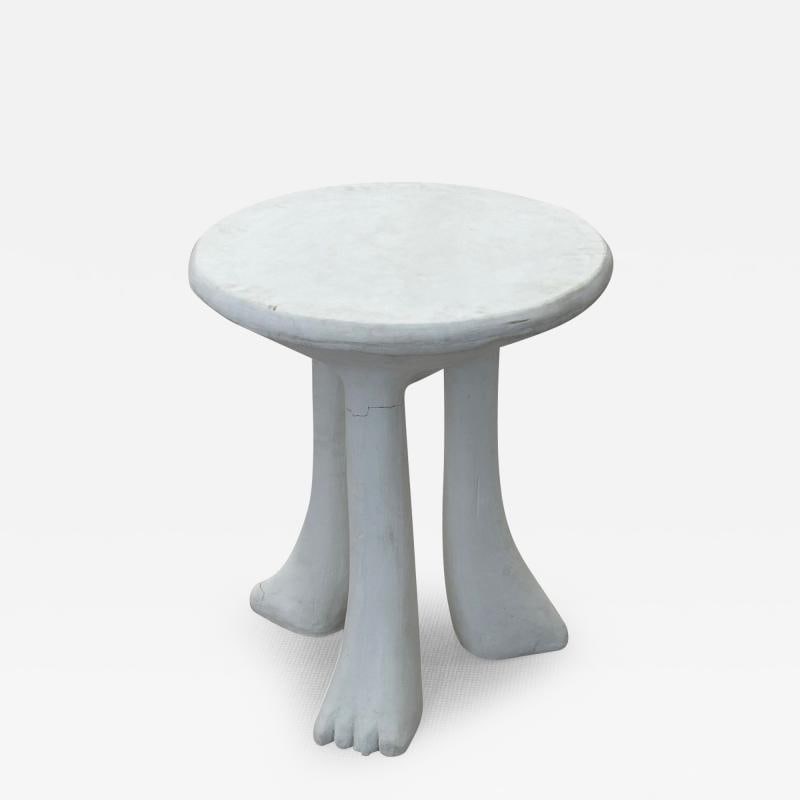 Vintage Mid-Century Modern John Dickinson Africa Side / End Table, Artist Signed (1 of 12)