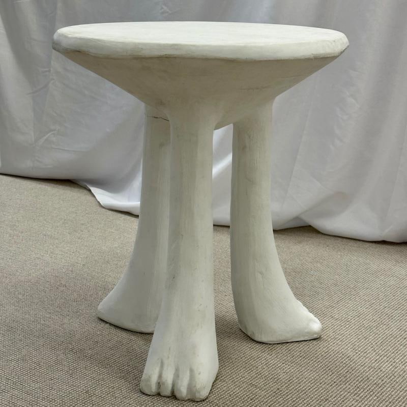 Vintage Mid-Century Modern John Dickinson Africa Side / End Table, Artist Signed - 3