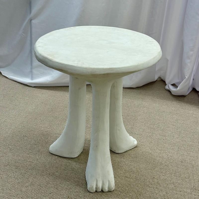 Vintage Mid-Century Modern John Dickinson Africa Side / End Table, Artist Signed - 5