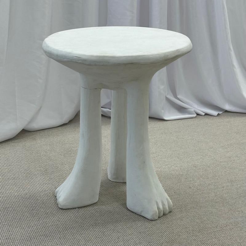 Vintage Mid-Century Modern John Dickinson Africa Side / End Table, Artist Signed - 8