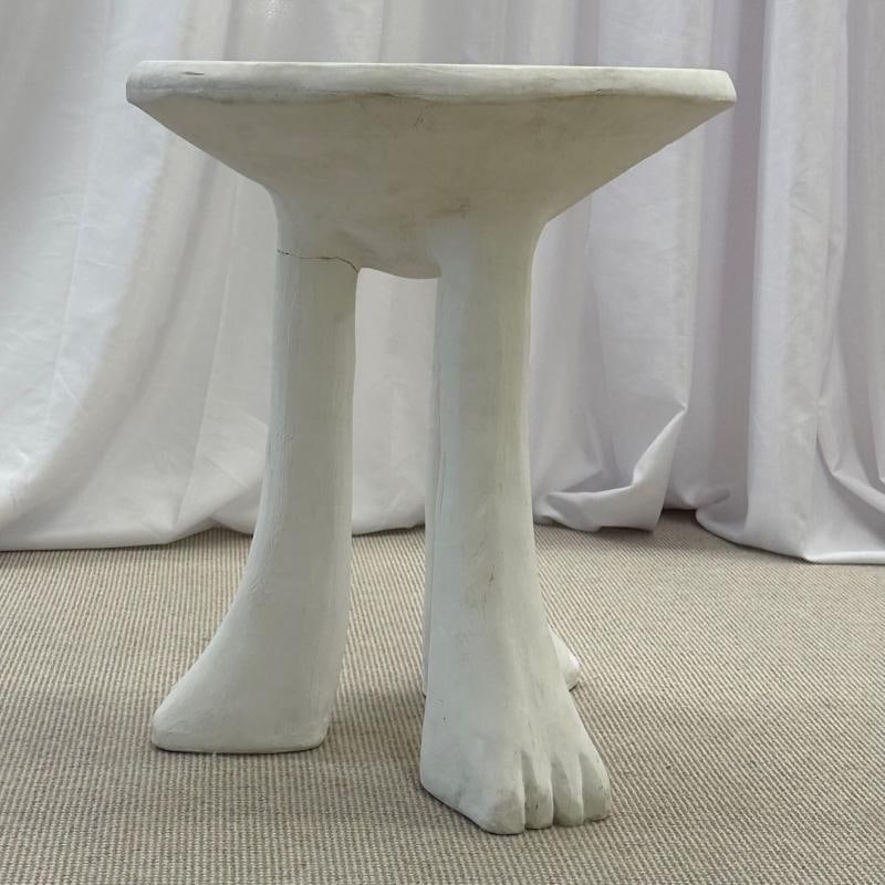 Vintage Mid-Century Modern John Dickinson Africa Side / End Table, Artist Signed - 9