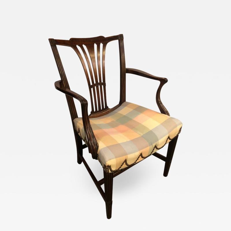 18th Century Sheridan Armchair with Slanted Seat (1 of 13)