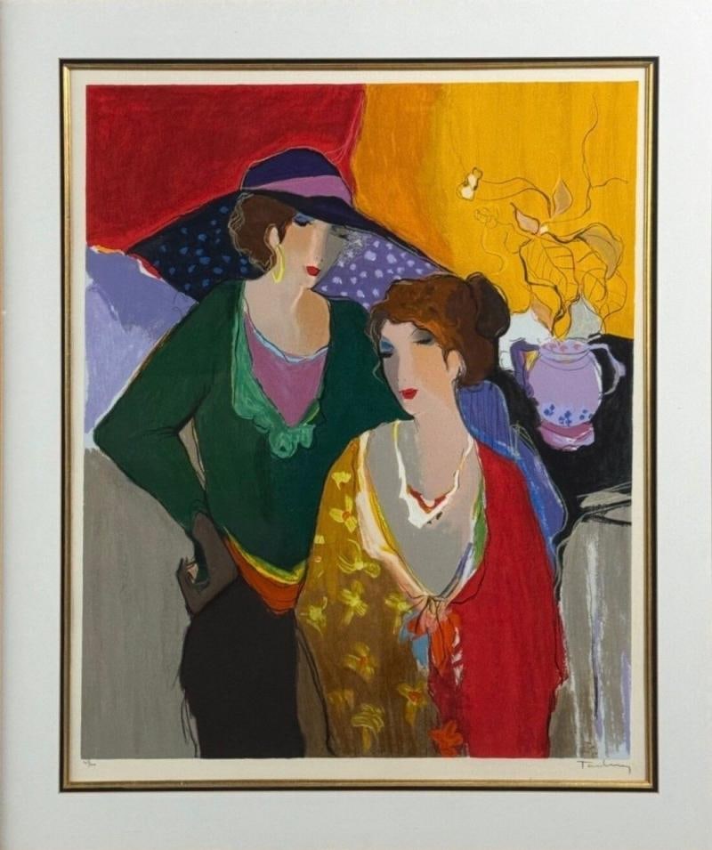 Itzchak Isaac Tarkay, Fauvism, Signed and Numbered Silkscreen, 20th c. - 4
