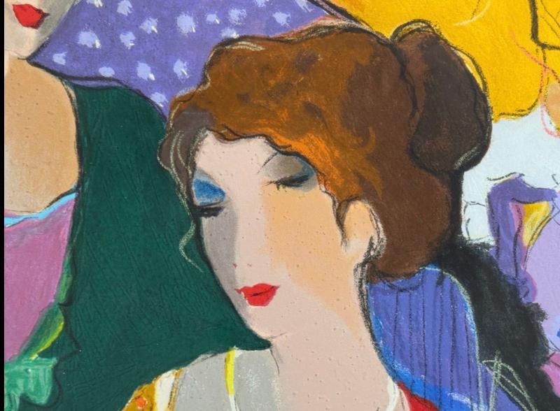 Itzchak Isaac Tarkay, Fauvism, Signed and Numbered Silkscreen, 20th c. - 6