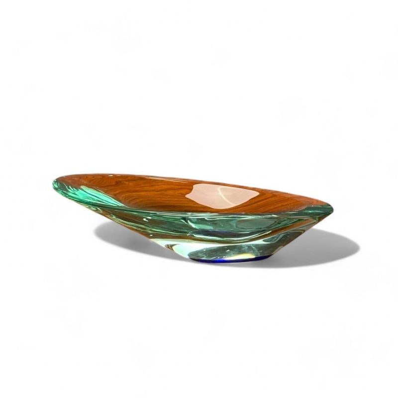 Max Ingrand, Fontana Arte, Mid-Century Modern, Large Ashtray, Cut Crystal, 1960s - 10
