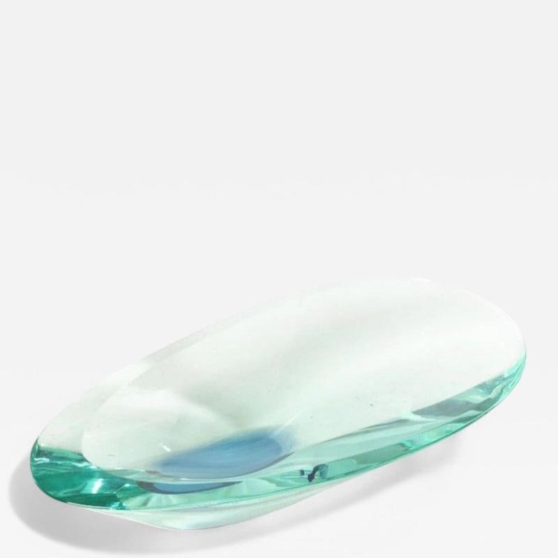 Max Ingrand, Fontana Arte, Mid-Century Modern, Large Ashtray, Cut Crystal, 1960s - 2