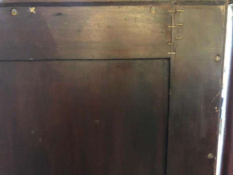 Empire Cheval Floor Full Length Mirror with Bronze Mounts, 19th-20th Century - 11
