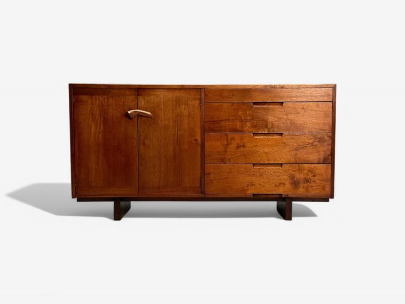 George Nakashima, Mid-Century Modern, American Walnut, Rare Dresser, USA, 1953 - 4