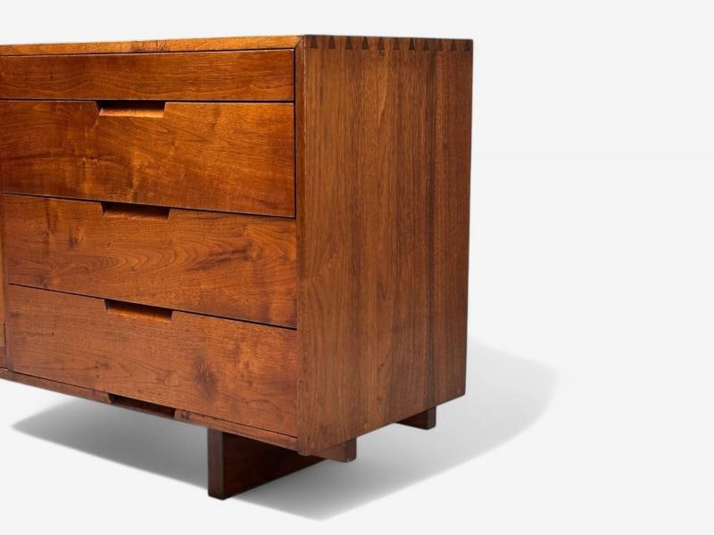 George Nakashima, Mid-Century Modern, American Walnut, Rare Dresser, USA, 1953 - 8