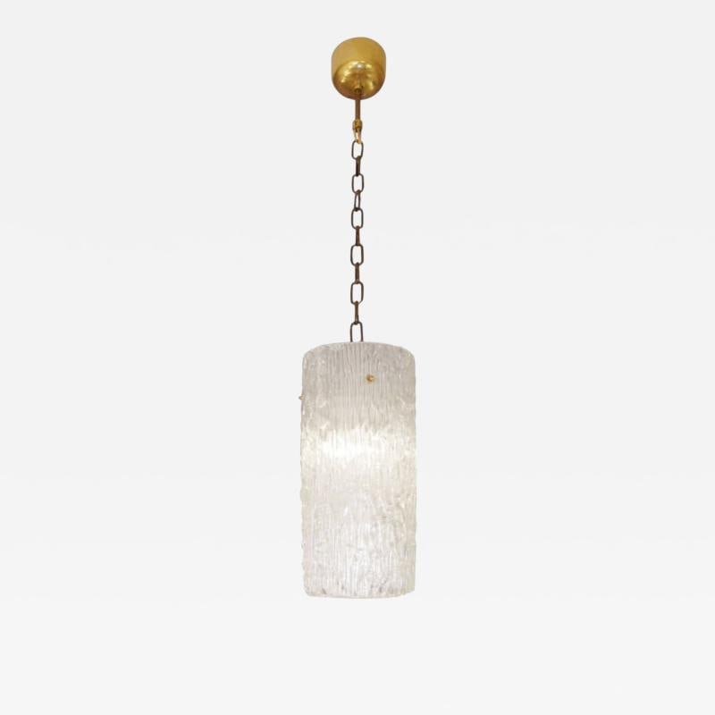 Carl Fagerlund, Swedish Modern, Textured Glass, Pendant Light, Sweden, 1940s - 2